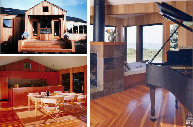Malcolm Davis designed this Sea Ranch residence for his parents
