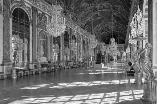 The Palace of Versailles could be considered the polar opposite of a Tiny House, the ultimate statement of conspicuous consumption and royalty "branding".