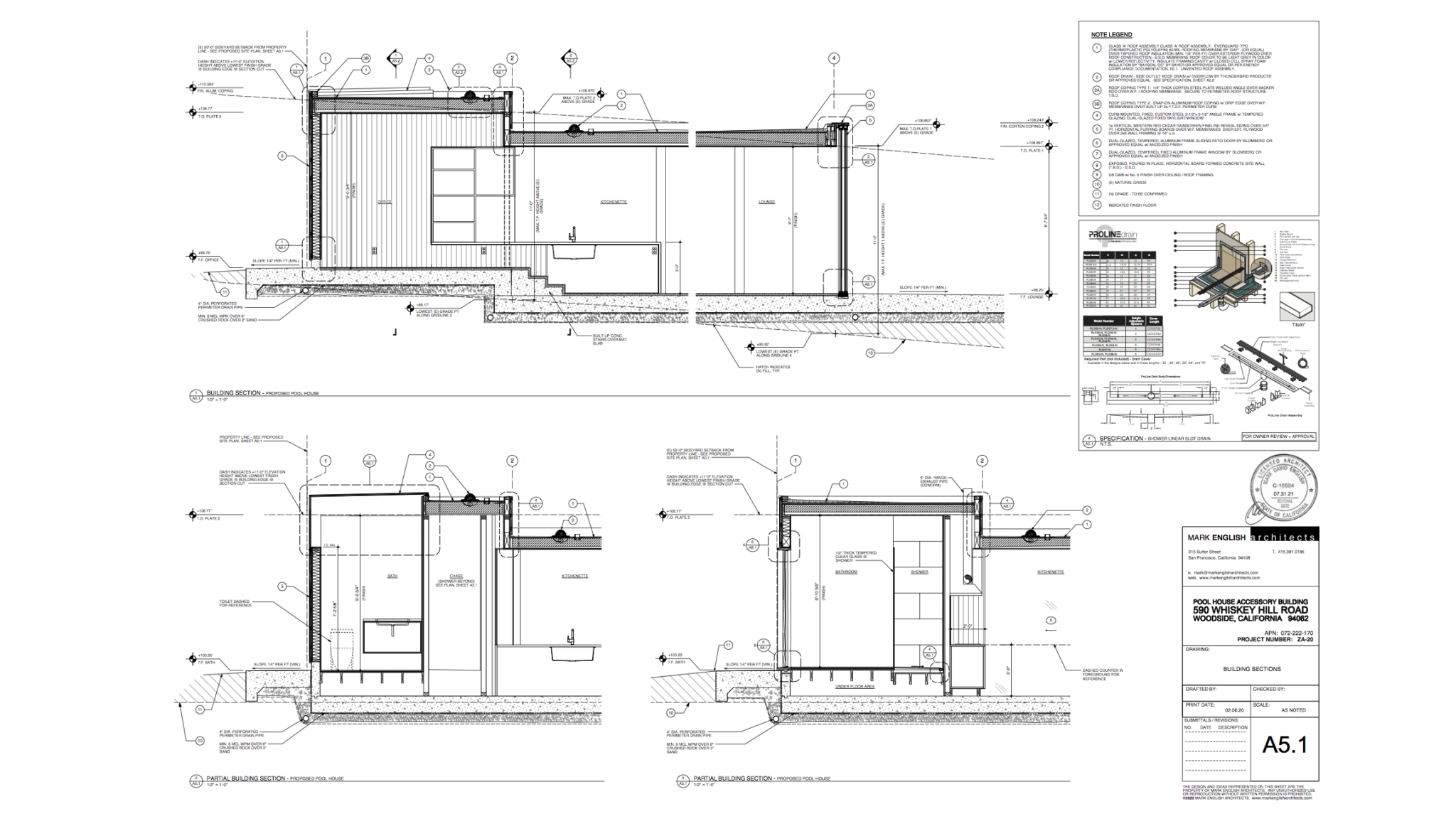 Permit Drawing Set Details. The Architects' Take